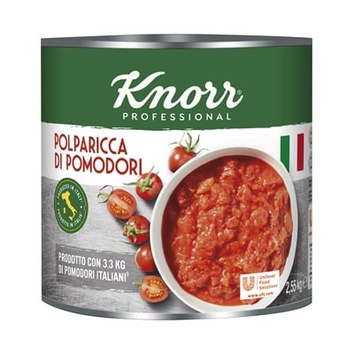 Knorr Krájané paradajky 2,55 kg - 